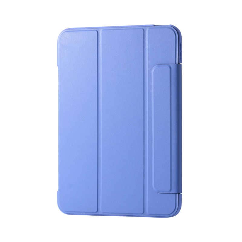 エレコム　ELECOM　iPad 第10世代用 ケース ソフトレザー 手帳型 スリープ対応 マグネット フラップ 2アングル スタンド機能 ブルー　TB-A24RWVFCBU