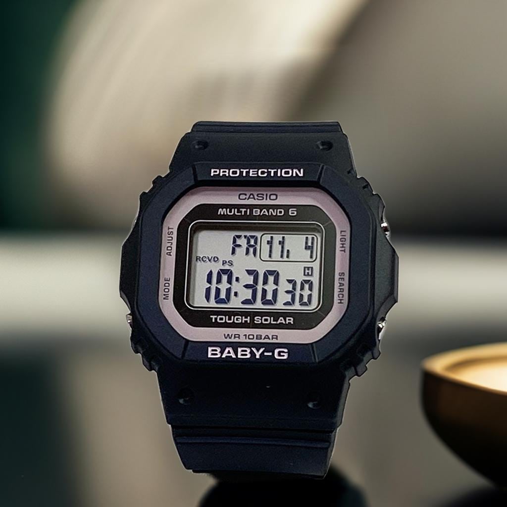 BABY-G カシオ 電波ソーラー 腕時計 BGD-5650-1BJF プレゼント ギフト ラッピング無料 手書きのメッセージカードお付けします baby-g あす楽対応