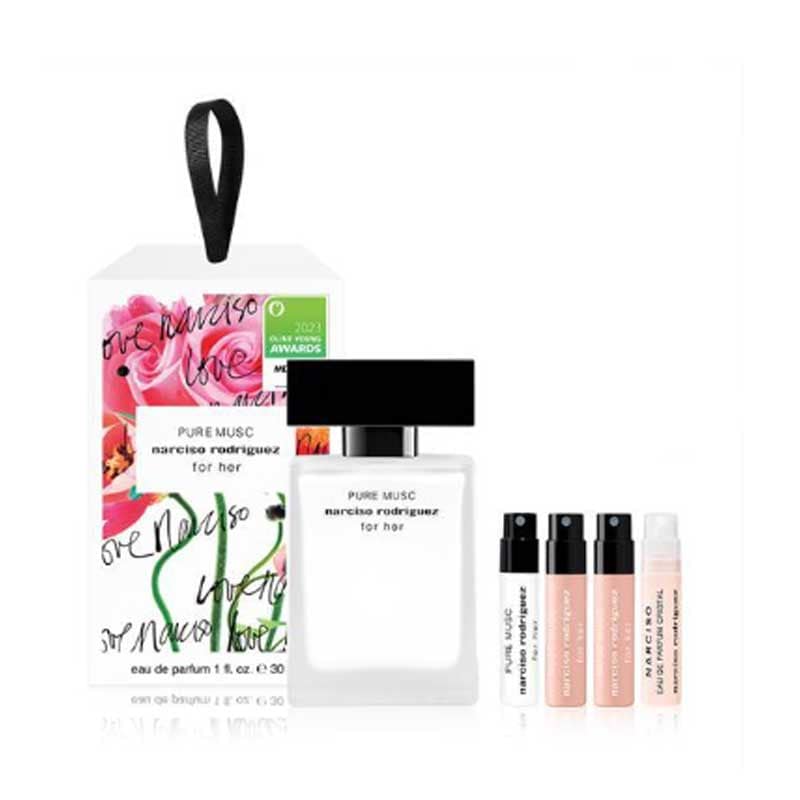 フォーハー ピュア ムスク オードパルファム 30ml + 0.8ml x 4ea