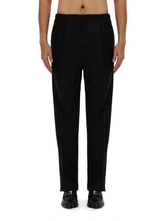 FENDI Men Straight Pants FB0979 AR8SF0QA1 BLACK