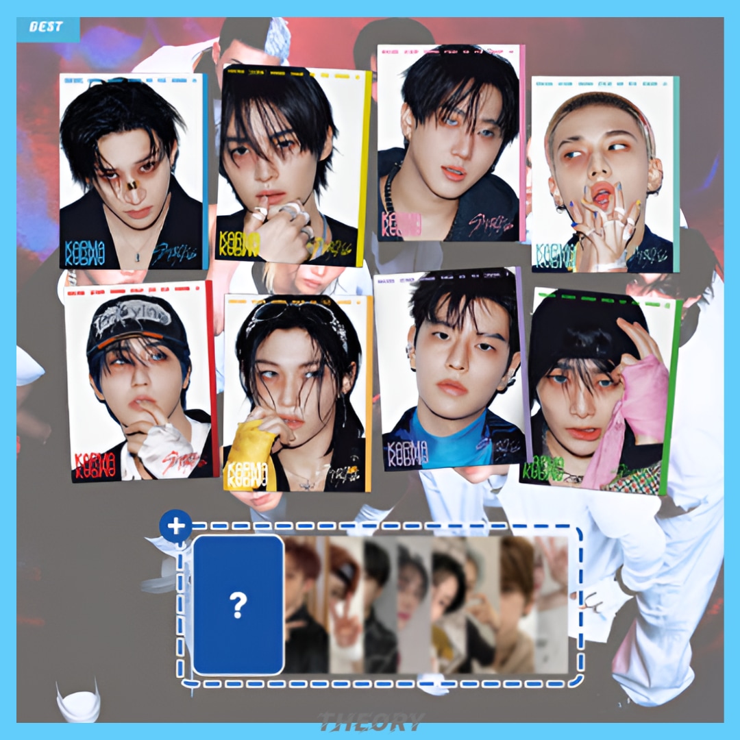 [8種セット] STRAY KIDS 正規4集 KARMA アコーディオンVER. 8種