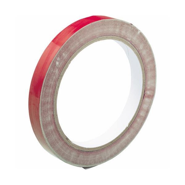 （まとめ）バッグシーリングテープ 赤 9mmx50m TBST-0950R 1巻 [x50セット]