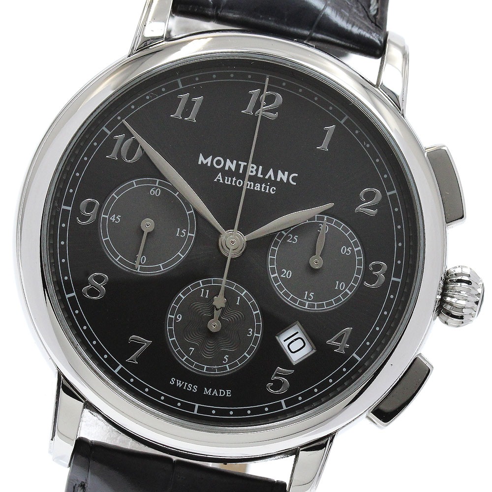 モンブラン MONTBLANC 118515 スター レガシー デイト クロノグラフ 自動巻き メンズ _932146【中古】