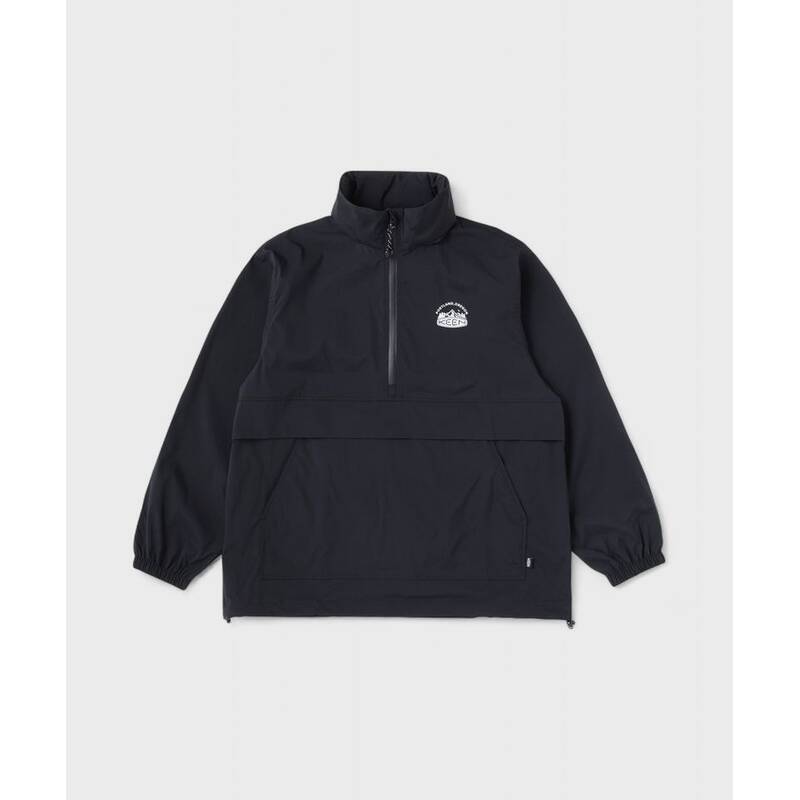 KEEN ナイロン アノラック フーディ BLACK KNTS4F003BK 350040