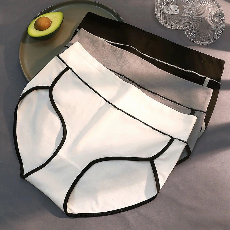 大好評！ショーツセット セット売りショーツ 4個ハイウエストショーツ 女性用 綿 抗菌 通気性 お腹ヒップアップ 大きいサイズ 三角形 ボトムス168