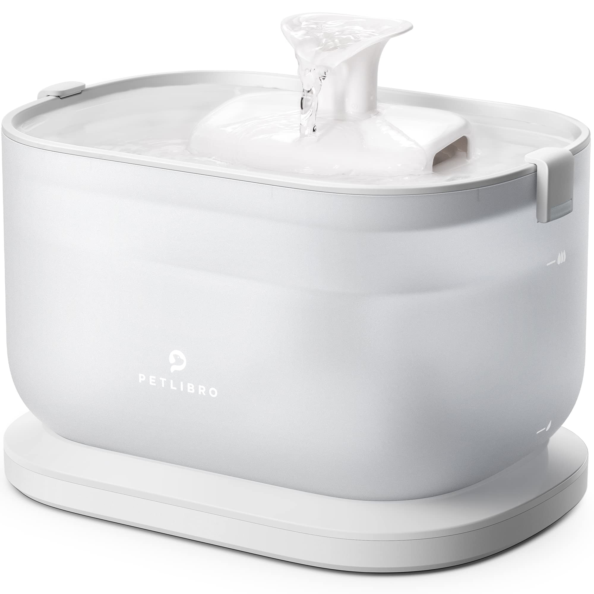 PETLIBRO Dockstream 猫用 自動給水器 2.5L フィルター付き 分離設計 磁力ポンプ お手入れ簡単 一週間たっぷり給水 ペットファウンテン