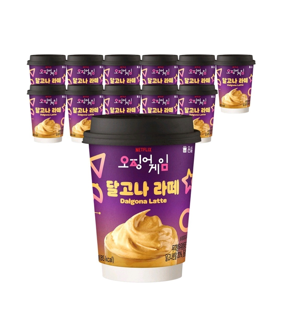 イカゲーム タルゴナラテ ワンカップ (20gX12個)