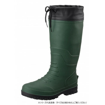 福山ゴム工業　カジュアルショートブーツ ビーンズクラブ 500　 Mグリーン BB36200