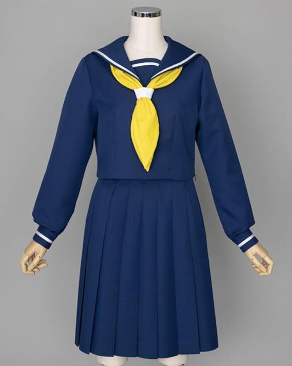 ラムちゃんコスプレ 節分 鬼 ラム友引高校 女子制服 セーラー服 コスプレ衣装
