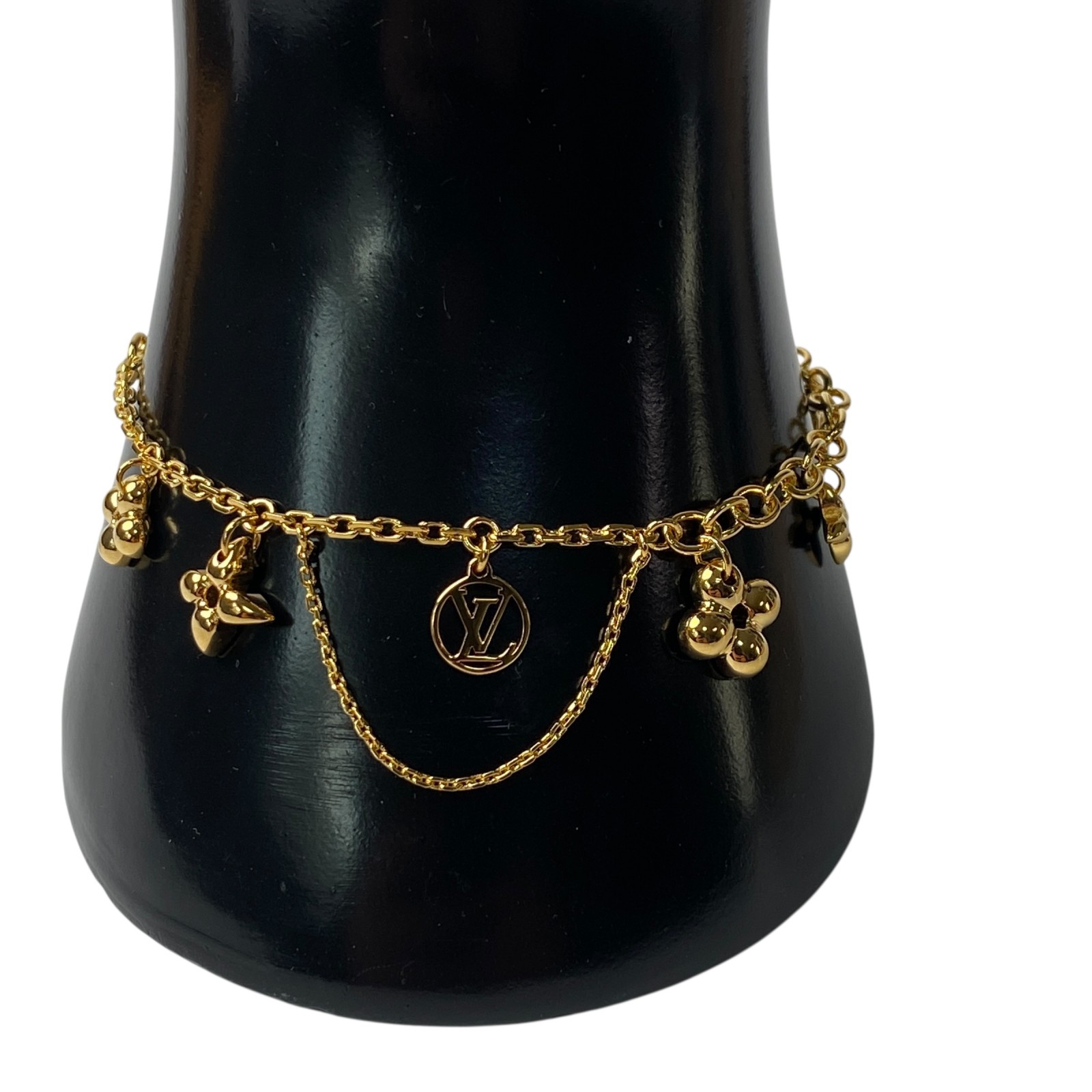 美品 ルイヴィトン LOUIS VUITTON レディース ブレスレット ブルーミング M64858 OB2243