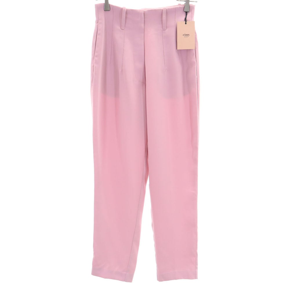 未使用 エイミー ハイウエスト テーパードパンツ M ピンク eimy istoire レディース