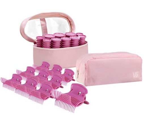 コンパクト ヘアロールセッティング器 セッティングロールセット VSHS10BK