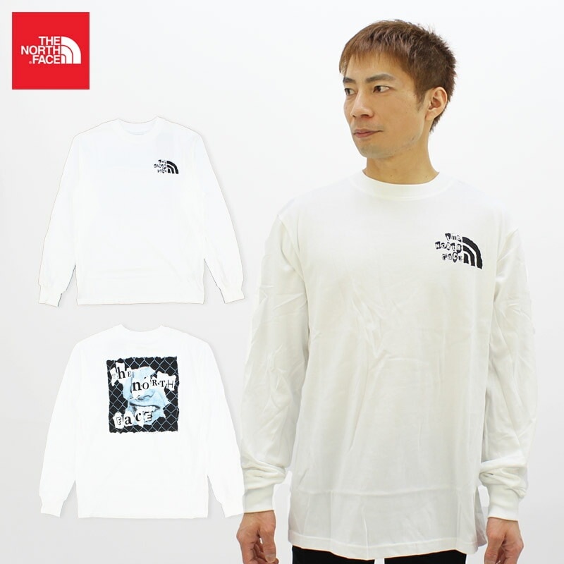 ノースフェイス Mens Long-Sleeve Printed Heavyweight Tee ロングスリーブTシャツ 長袖 メンズ 海外企画