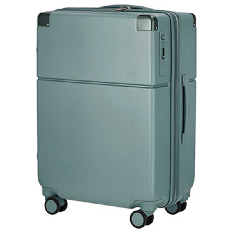 TAKEOKIKUCHI　スーツケース フレームタイプ ホールロック エキスパンダブル機能 グリーン [TSAロック搭載 /55L /3泊～5泊]　TK-SSC002