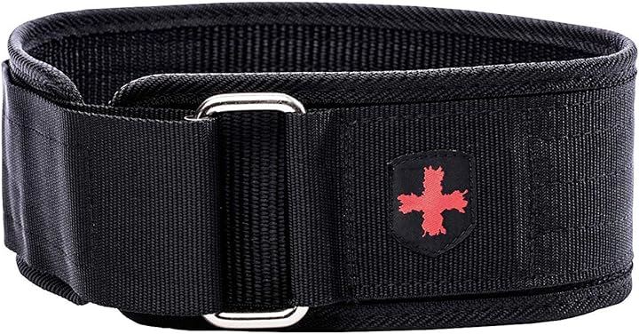 ナイロン トレーニングベルト リフティングベルト NYLON BELT レディース メンズ ブラック( ブラック, Small:61cm～73.7cm)