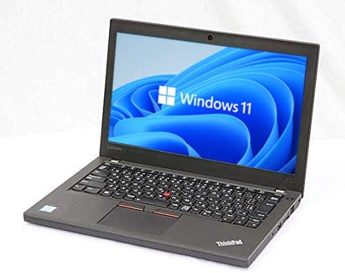 Ｗebカメラ内蔵 ThinkPad X270 第6世代Core i5 2.3GHz／８GBメモリ／SSD256GB／12インチ／WiFi／Bluetooth/Office/パソコン SSD256GB【