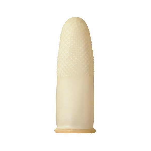 (まとめ) TANOSEE 指サック(ラテックス)小 1セット(60個:10個6パック) 3セット