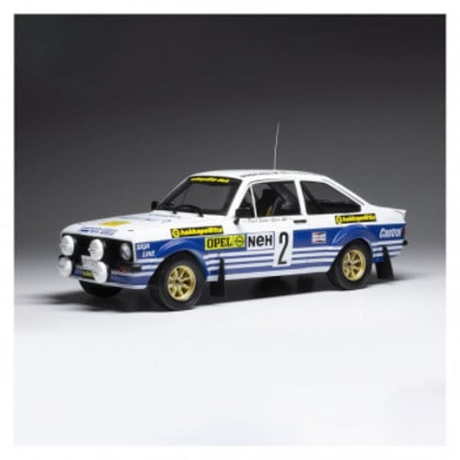 イクソモデル フォード エスコート MK II RS 1800 82 1/18スケール スウェーデン2A.Vatanen/T.Harryman 18RMC142