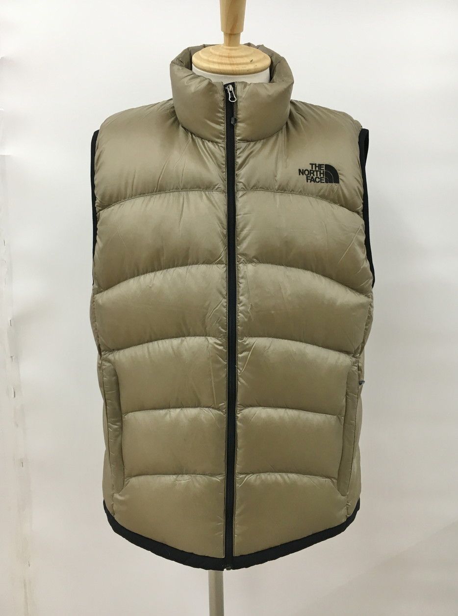ザ・ノース・フェイス THE NORTH FACE ダウンベスト L CK クラシックカーキ ND92452 アコンカグアベスト 収納袋付き 未使用 2601WS024