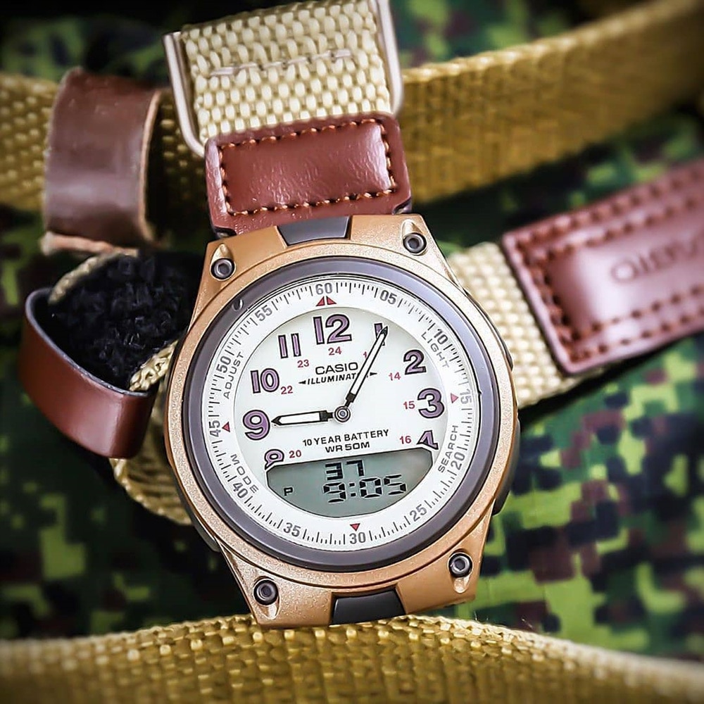 ヴィンテージ風 キャンプ/登山/学生 腕時計 全3種類