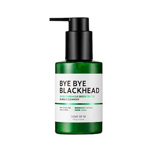 バイバイブラックヘッド30デイズミラクルグリーンティートックスバブルクレンザー, 120g