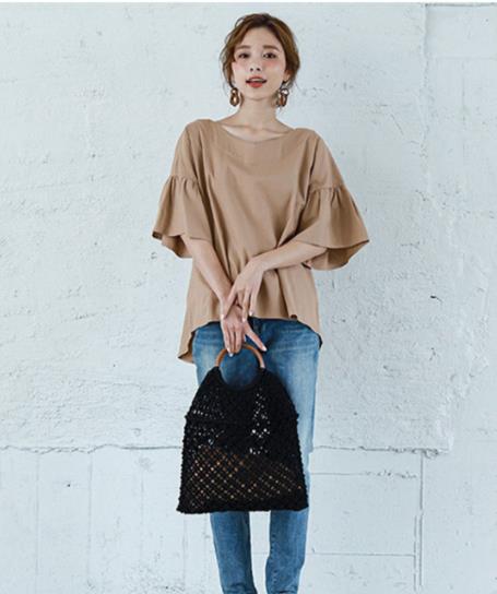 日本の外国人シングルクロス - 韓国韓国ドンダメンコットンとリネンショート - スリーブ付きTシャツルーズ夏の服