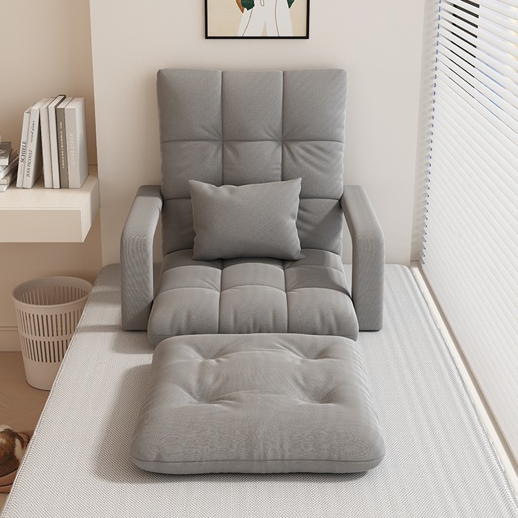 怠zyなソファベッドルームベイ窓ソファレジャーチェアライジングシングルソファバルコニータタミレジャーソファチェア