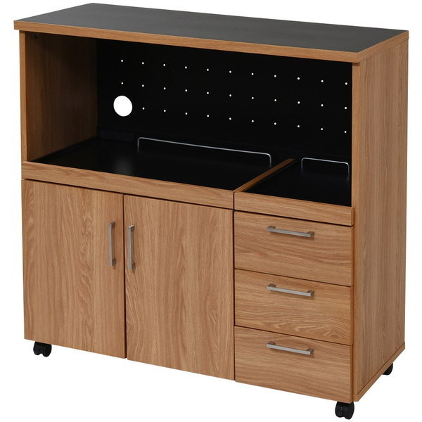 JKプラン FAP-0030-NABK Keittio [キッチンカウンター（レンジ収納幅90cm）] メーカー直送