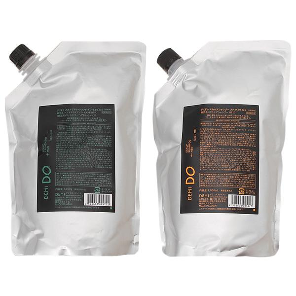 【セット】スカルプシャンプー メン タイプ MS NS10 1000mL + ヘア＆スカルプトリートメント メン タイプ MS NS5 1000g 【詰め替え用】 【医薬