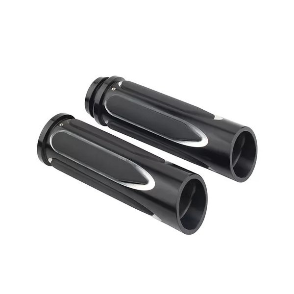 ソフトタッチ オートバイ ハンドル 1インチ 25mm CNC ハーレーツーリング ソフテイル 電子スロットル ハンドルバーグリップ