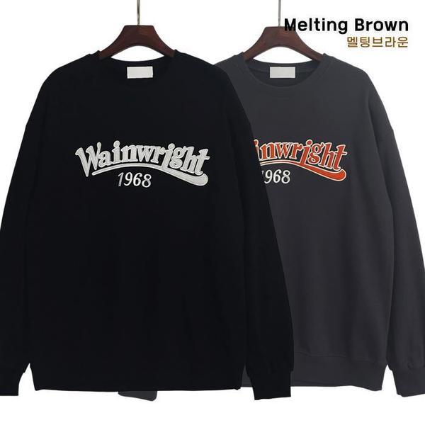 メンズマンツーマンオーバーフィットTシャツ WR25