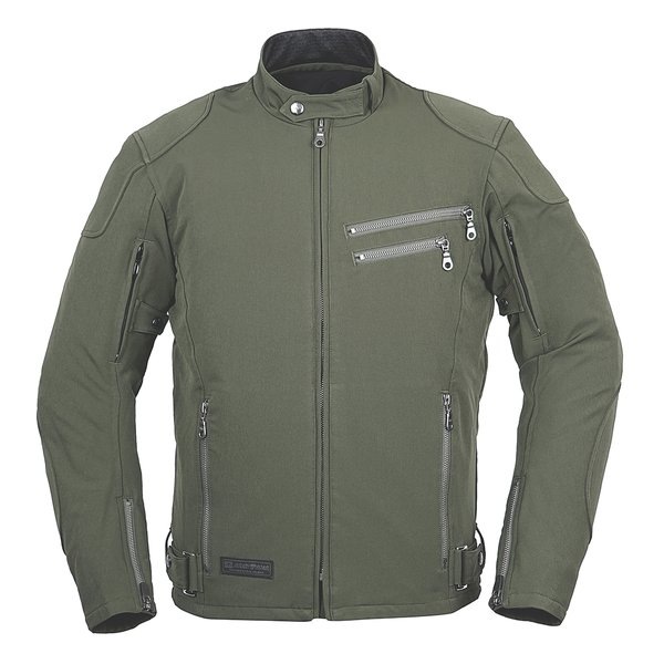 R&R エアスルーSTライディングZIPジャケット OV-L RR7250OV3