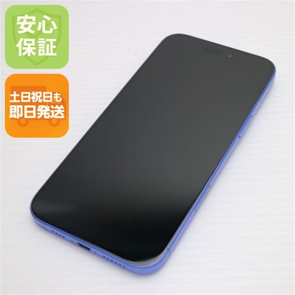新品同様 SIMフリー iPhone 16 Plus 256GB ウルトラマリン スマホ APPLE 即日発送 土日祝発送OK 91