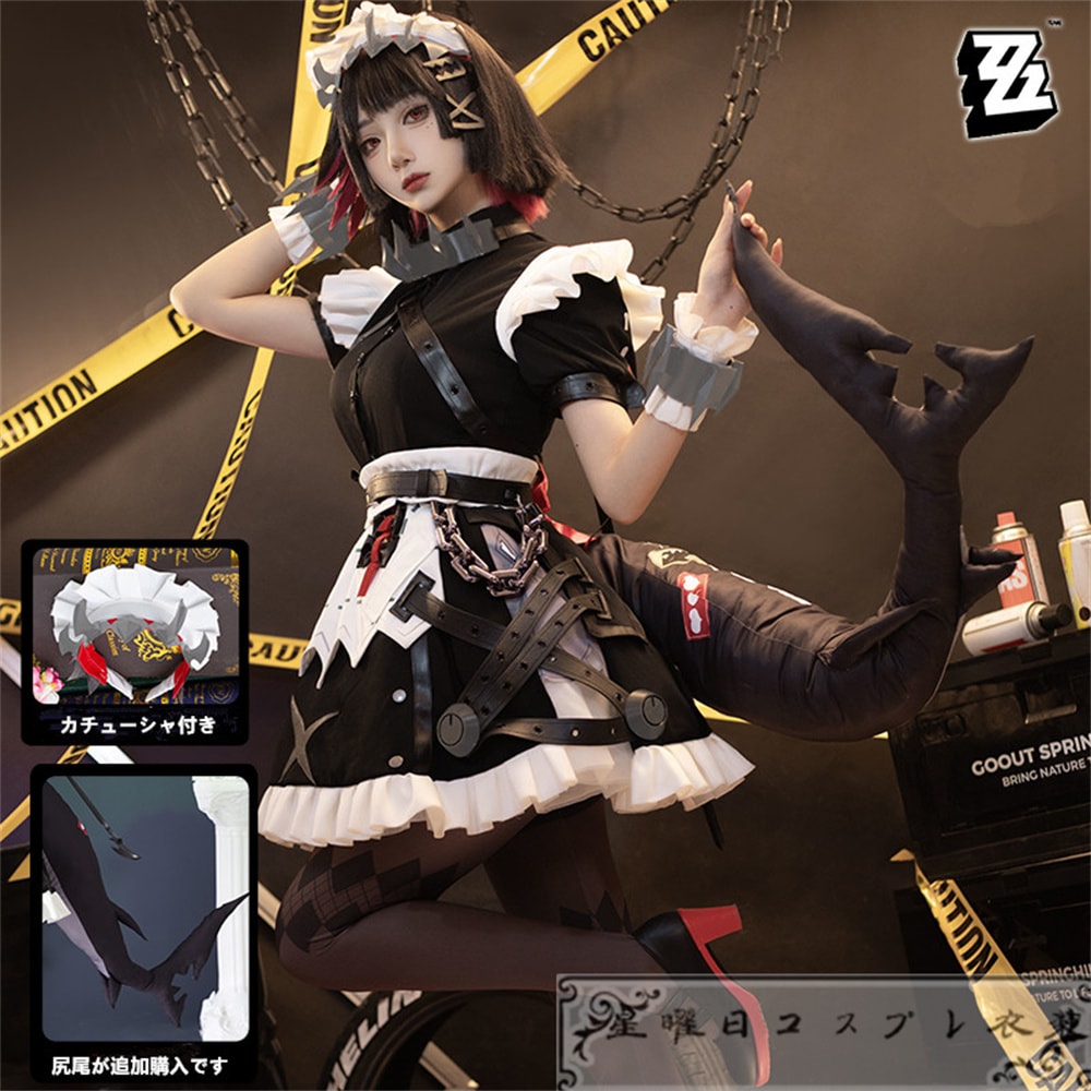 【期間限定】ゼンレスゾーンゼロ エレンジョー コスプレ衣装 コスチューム ハロウィン 変装 仮装品質良い 店舗お勧め