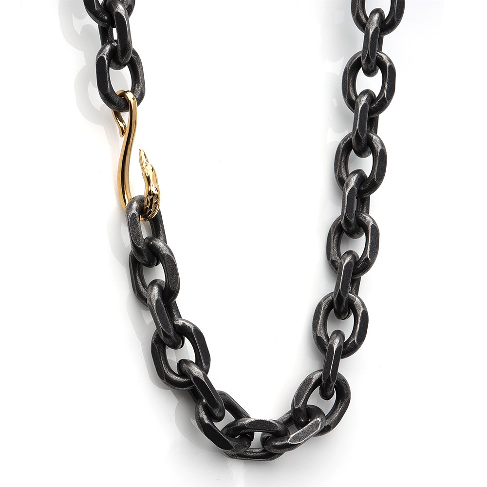 ゴールドフック 太角チェーンセット いぶし [c044-as-11mm]