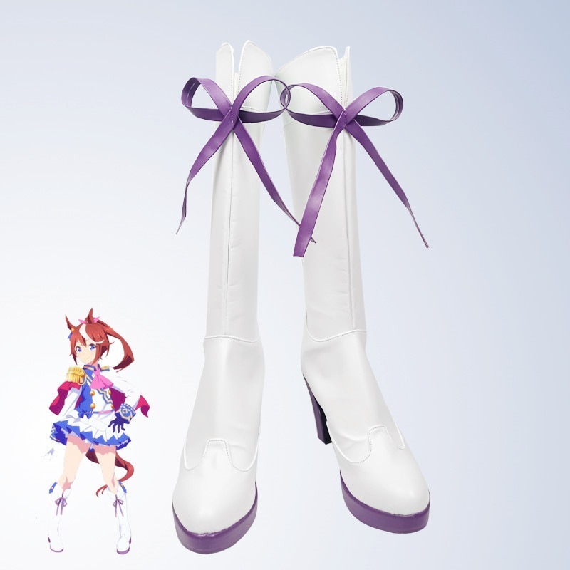 コスプレ靴とブーツアニメキャラクター競馬女王東シナ海皇帝ゴールドシップシューズcos靴カスタムオーダーメイド