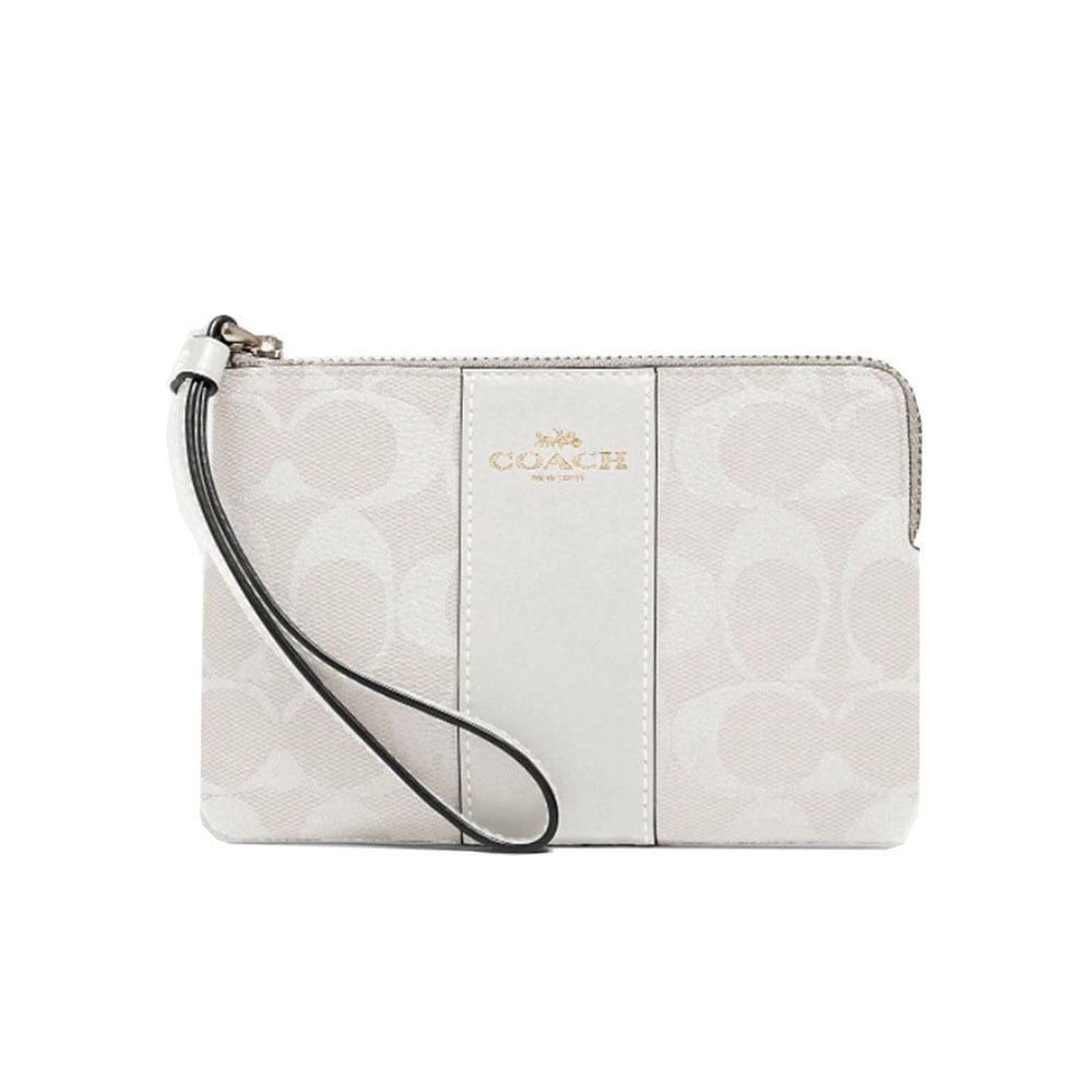 シグネチャー柄 リストレット ポーチ 携帯入れ 小銭入れ 小物入れ 58035