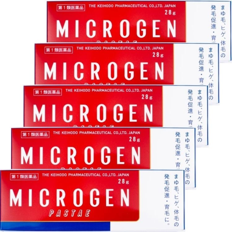 第1類医薬品 5個セット 啓芳堂製薬 ミクロゲンパスタ 28g 育毛剤 発毛