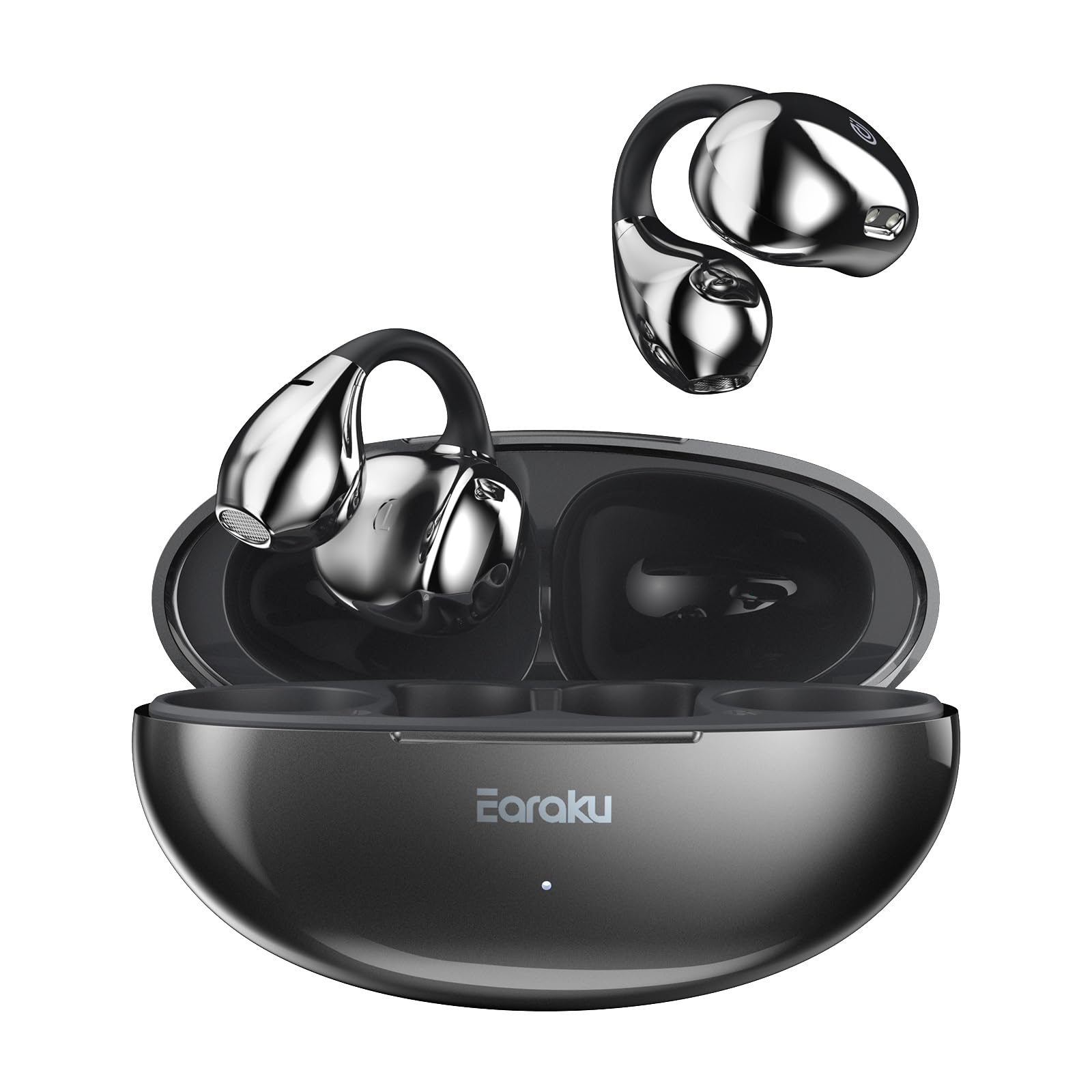 【全国送料無料】 【音質至上主義・アクセ感覚のイヤーカフ型】 Earaku (イアラク) SoundClip ワイヤレスイヤホン オープンイヤー イヤホン イヤーカフ型 超軽量 耳を塞がない 耳挟み式