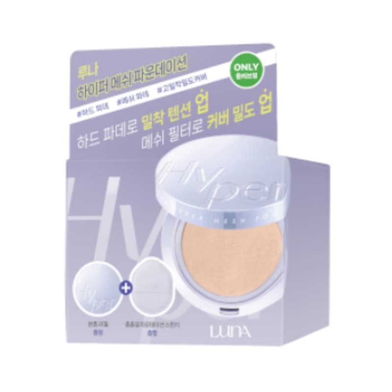 ハイパーメッシュファンデーション 企画(+レフィル+細かいキメスポンジ) 5,590円