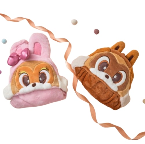 ロッテワールド 動物コスチューム フード毛布 ロティローリー 韓国遊園地 小物