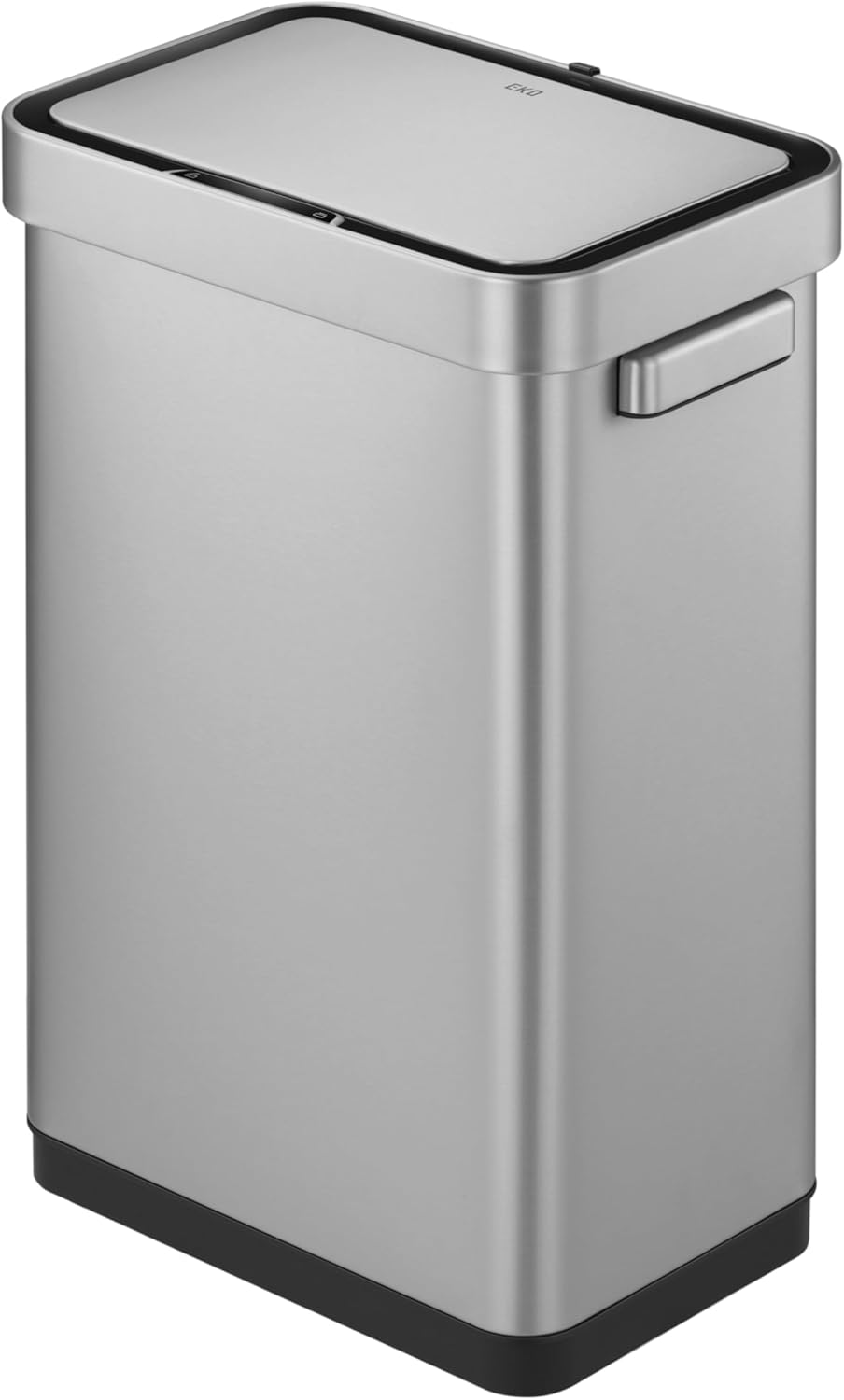 EKO 垃圾桶 自动开合 豪华镜子 T-感应瓶 银色 45L 带不锈钢盖 无内盒 EK9378MMT-45L 8,857円