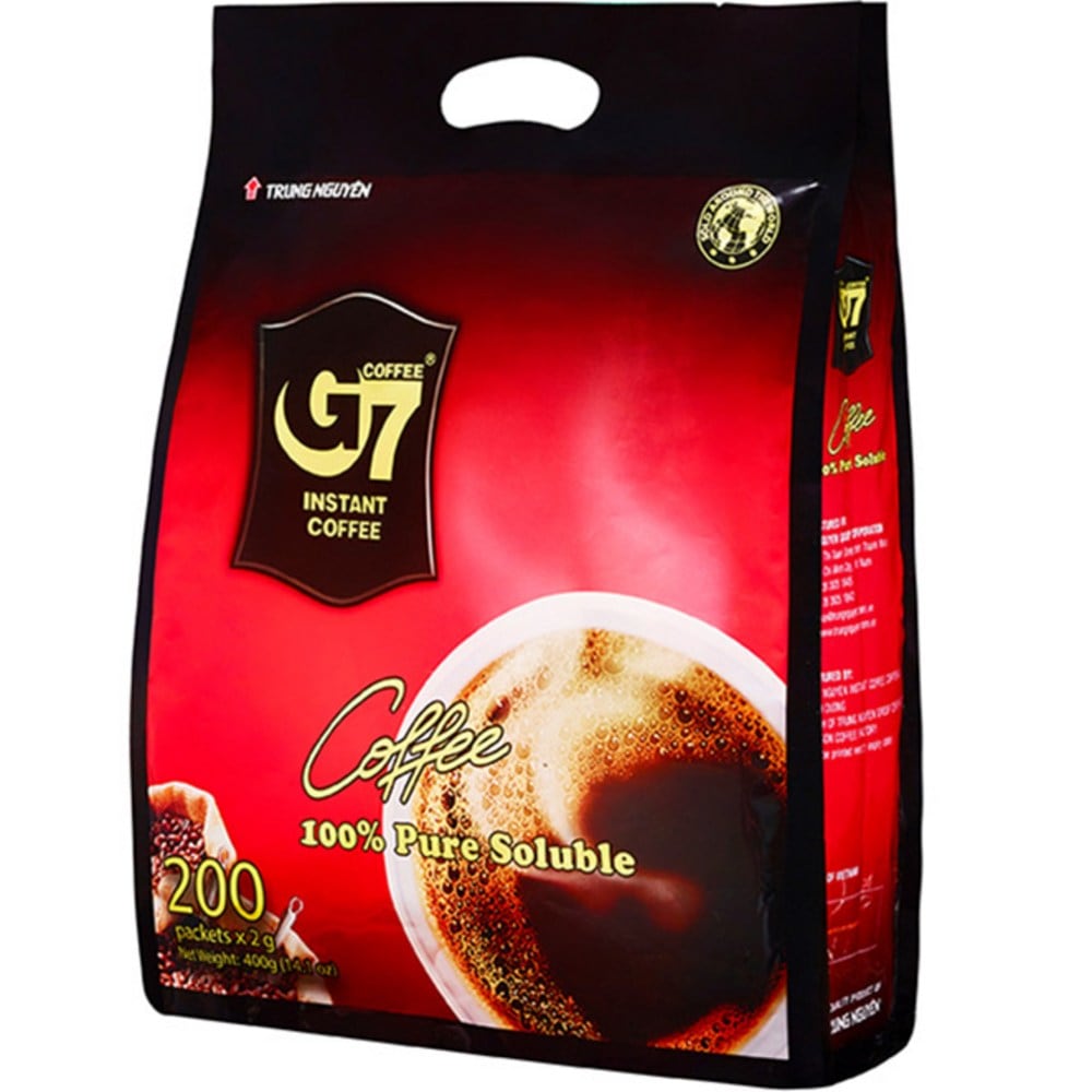 G7ピュアブラックコーヒー輸出用2g*200個