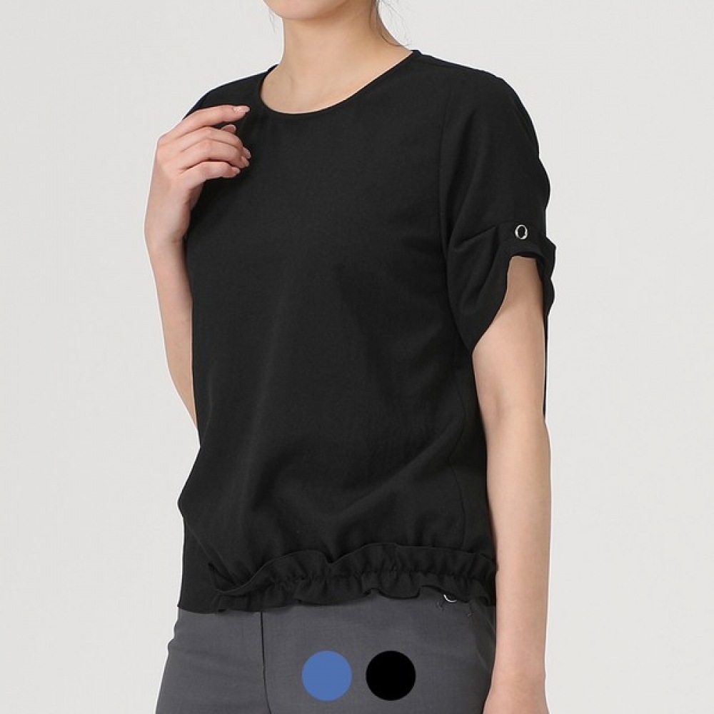 (アナルドバシーニ) (アナルドバシーニ) サマーヘムシャーリングTシャツブラウス (AV07BL01M)