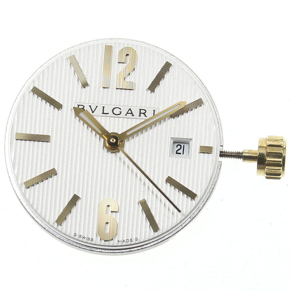 良品【BVLGARI】ブルガリ ムーブメント cal.MVE001 デイト クォーツ ボーイズ_M7【中古】