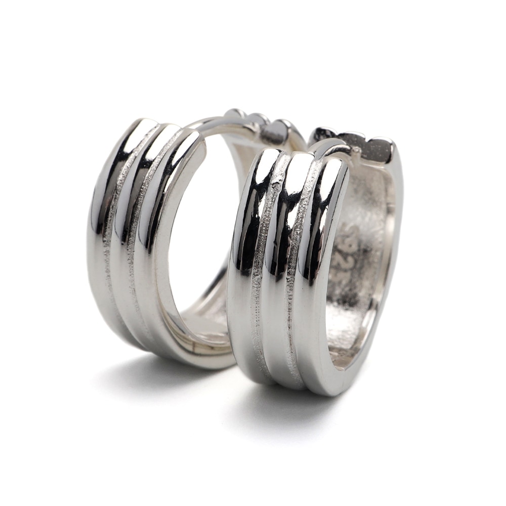 シルバー925 ラインピアス [ce329]