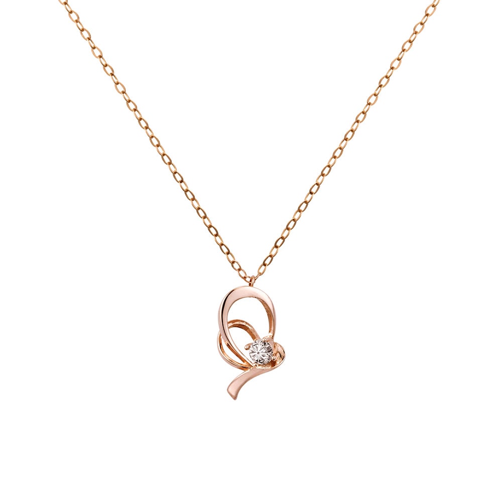 14K 18K ラブモーメント ブルーミングネックレス