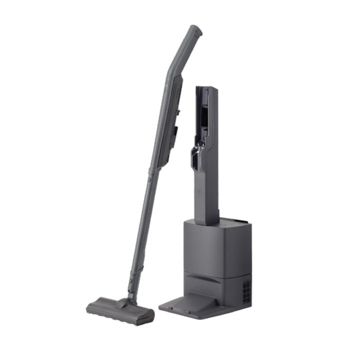 掃除機 サイクロン式 ダストステーション搭載 クリーナー トルネオコードレス VC-SL130DS-K アッシュブラック