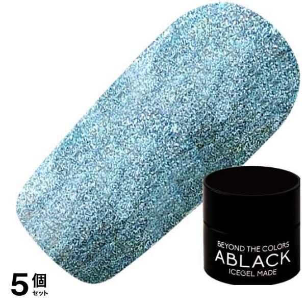 ICEGEL(アイスジェル) A BLACK スターギャラクシージェル 1166 MILKY WAY カデトゥブルー 3g 5個セット