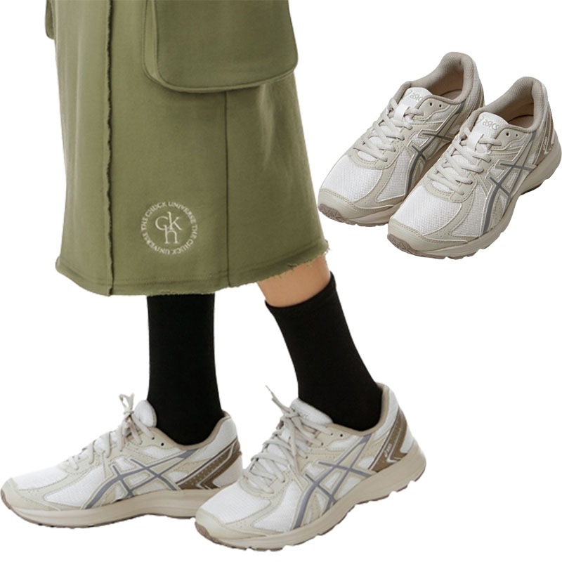 韓国の人気 / Jog 100 S SMU Light Grey - 2E Wide / ユニセックス